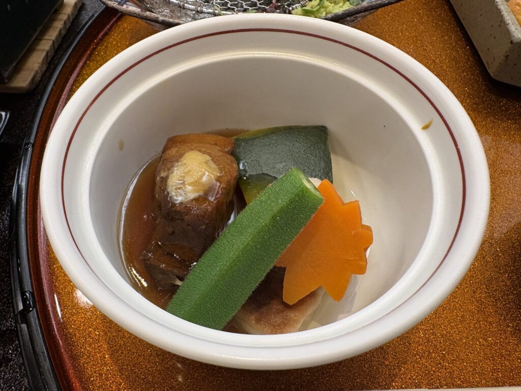 会席の炊き合わせ